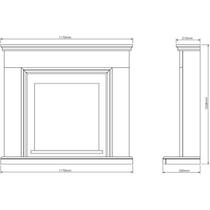 Be Modern Stanton Electric Fireplace in Natural Oak - ExpertFires