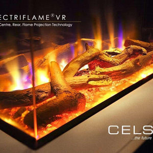 Celsi Electriflame VR Media 750 Illumia Suite - Electric Fireplace - ExpertFires