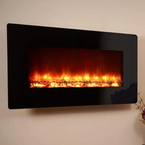 Celsi Electriflame XD Black Glass Electric Fireplace - ExpertFires
