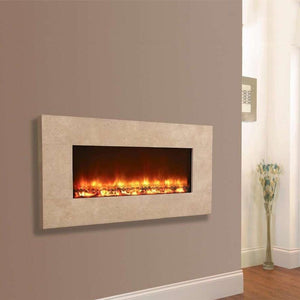 Celsi Electriflame XD Travertine Electric Fireplace - ExpertFires