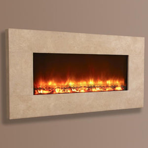 Celsi Electriflame XD Travertine Electric Fireplace - ExpertFires