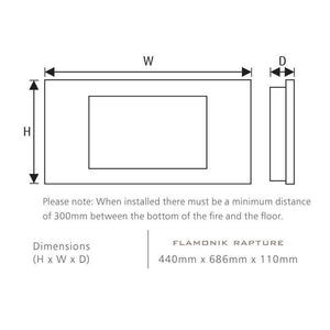 Celsi Flamonik Rapture Electric Fire - ExpertFires