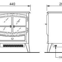 Springborne Optiflame Electric Stove - ExpertFires