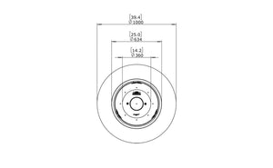 Ark 40 Round Fire Pit Table Bio Ethanol - EcoSmart Fire - ExpertFires