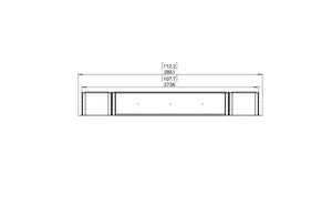 EcoSmart Flex 104SS.BX2 Single Sided Fireplace Insert