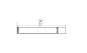 EcoSmart Flex 104SS.BXR Single Sided Fireplace Insert