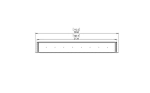 EcoSmart Flex 104SS Single Sided Fireplace Insert