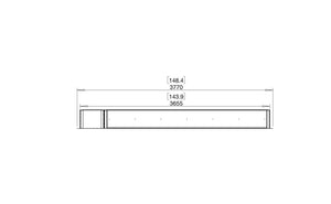 EcoSmart Flex 140SS.BXL Single Sided Fireplace Insert