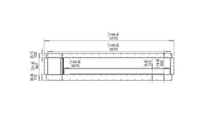 EcoSmart Flex 140SS.BXL Single Sided Fireplace Insert