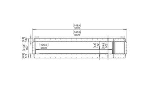 EcoSmart Flex 140SS.BXR Single Sided Fireplace Insert