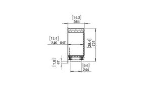 Flex 18SS Single Sided Fireplace Insert - ExpertFires