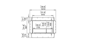 Flex 32SS Single Sided Fireplace Insert - ExpertFires