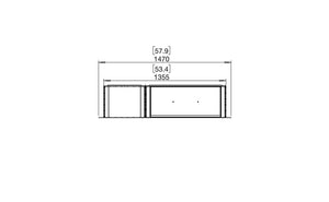 EcoSmart Flex 50SS.BXL Single Sided Fireplace Insert