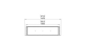 EcoSmart Flex 50SS Single Sided Fireplace Insert