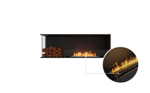 EcoSmart Flex 60LC.BXL Left Corner Fireplace Insert