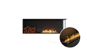 Flex 60RC.BXL Right Corner Fireplace Insert - ExpertFires