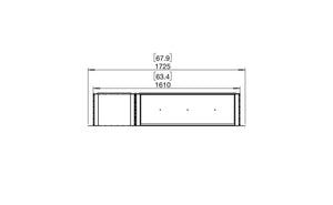 EcoSmart Flex 60SS.BXL Single Sided Fireplace Insert