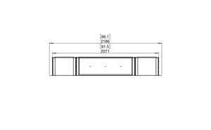 EcoSmart Flex 78SS.BX2 Single Sided Fireplace Insert