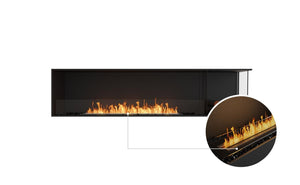 Flex 86RC.BXR Right Corner Fireplace Insert - ExpertFires