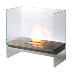 Igloo Bioethanol Glass Freestanding Fireplace EcoSmart Fire - ExpertFires