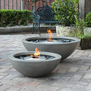 Mix 600 Round Fire Pit Bowl Bio Ethanol  - EcoSmart Fire - ExpertFires