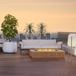 Wharf 65 Bio-Ethanol Fire Pit Table EcoSmart Fire - ExpertFires