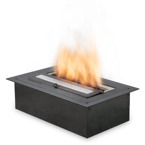 XS340 Small Stainless Steel Ethanol Fire Burner - EcoSmart Fire - ExpertFires