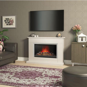 Be Modern Hansford Electric Fireplace in Pearlescent Cashmere - ExpertFires