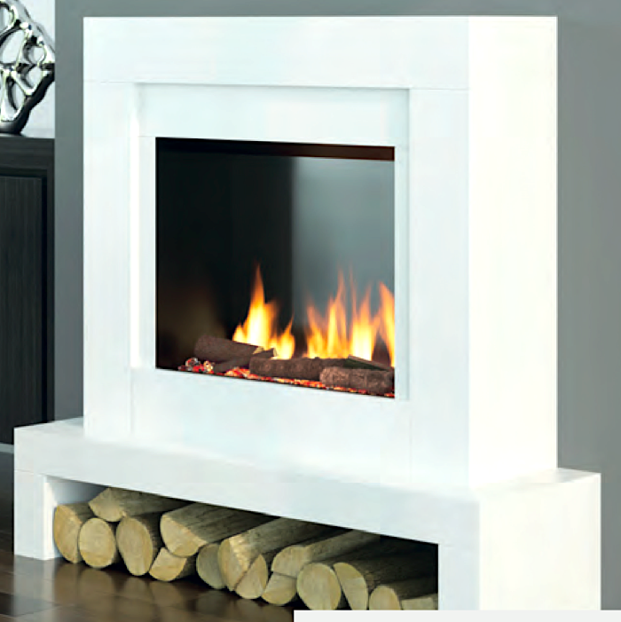 OER Emerson 22 Electric Fireplace Suite