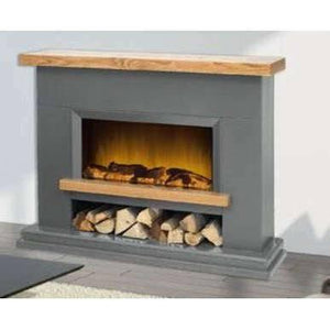 Flametek Brooklyn Electric Fireplace Suite - ExpertFires