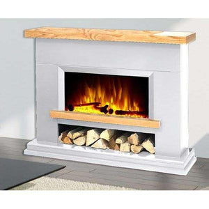 Flametek Brooklyn Electric Fireplace Suite - ExpertFires