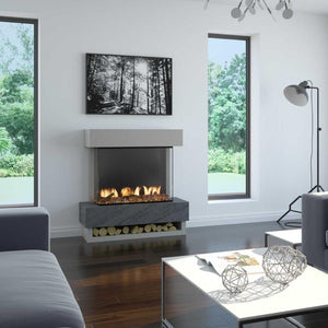 OER Icon Electric Fireplace Suite - ExpertFires