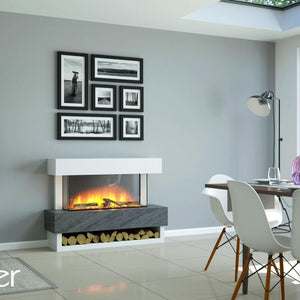 OER Vancouver Electric Fireplace Suite - ExpertFires