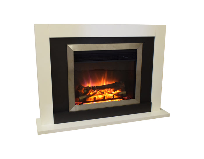 Suncrest Romney 48 inch Electric Fireplace Suite