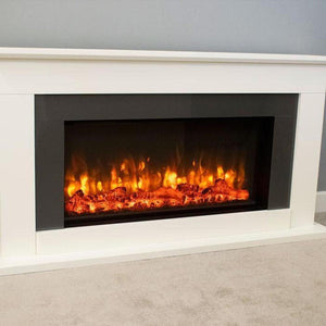 Suncrest Georgia 53 inch Electric Fireplace Suite