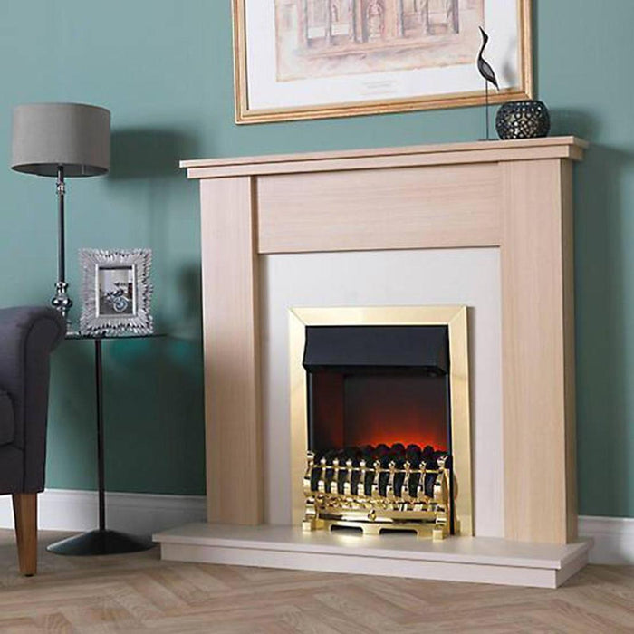 Suncrest Grasmere 48 inch Electric Fireplace Suite