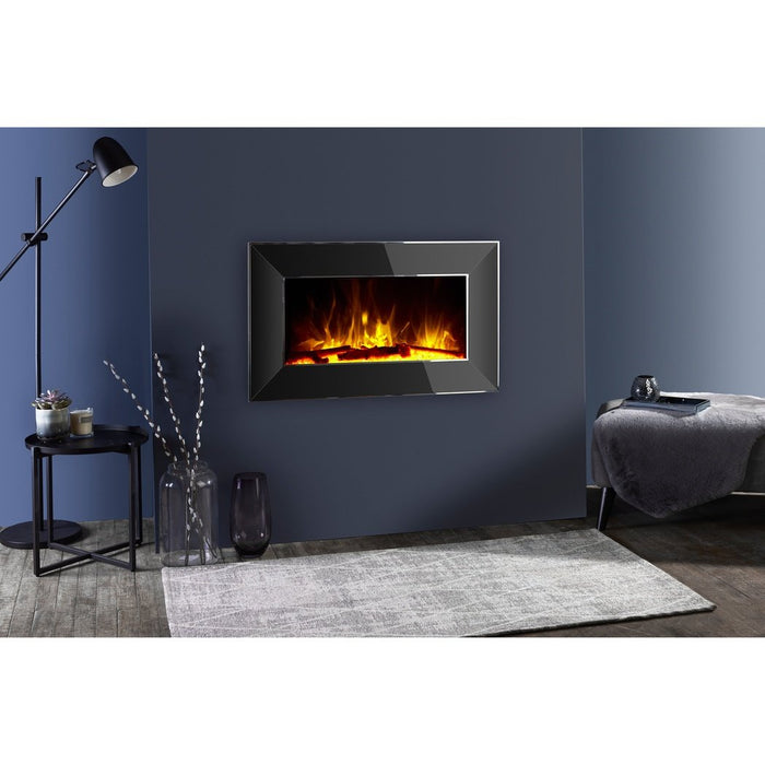 Flametek Treviso Hole in the Wall Electric Fireplace